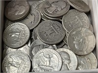 (40) Silver Quarters