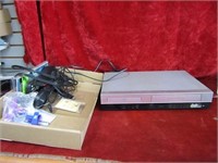 Insignia DVD and VHS cassette player.