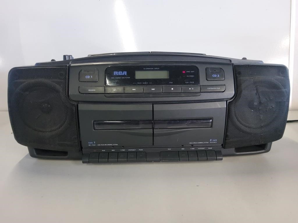 RCA Twin Compact Disk Player