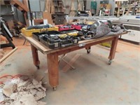 Mobile Timber Table 1800 x 1050mm