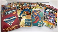 (20) 1990s SUPERMAN COMIC BOOKS