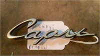 Vintage Ford Capri Car Badge Emblem