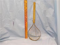 Vintage handmade tennis racket