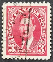 Canada 1937 George VI Stamp 3 Cents #233