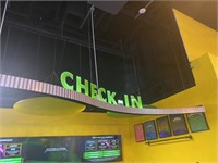 ''CHECK-IN'' SIGN