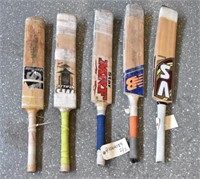 Police Auction: 5 Cricket Bats