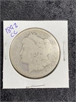 1892 Carson City Morgan Silver Dollar
