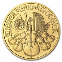 1998 Austria 1 Oz Gold Philharmonic Bu