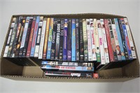 BOX OF DVDS