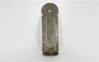 Tin Wall Sconce from the Early 18th Century