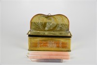 Brass-Taper Candle Box