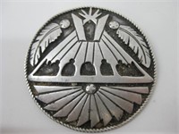 Navajo Danny Dale Sterling Silver Pendant