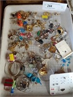 Tray of Costume Jewelry