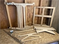 Hangers & Metal Slide Lock For Steamer Trunk