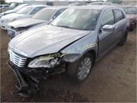 2013 Chrysler 200 1C3CCBCG7DN520279 Gray