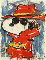 TOM EVERHART "UNDERCOVER IN HOLLYWOOD" LITHOGRAPH