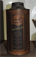 Adams & Elting Lemon-o Advertising Tin Container