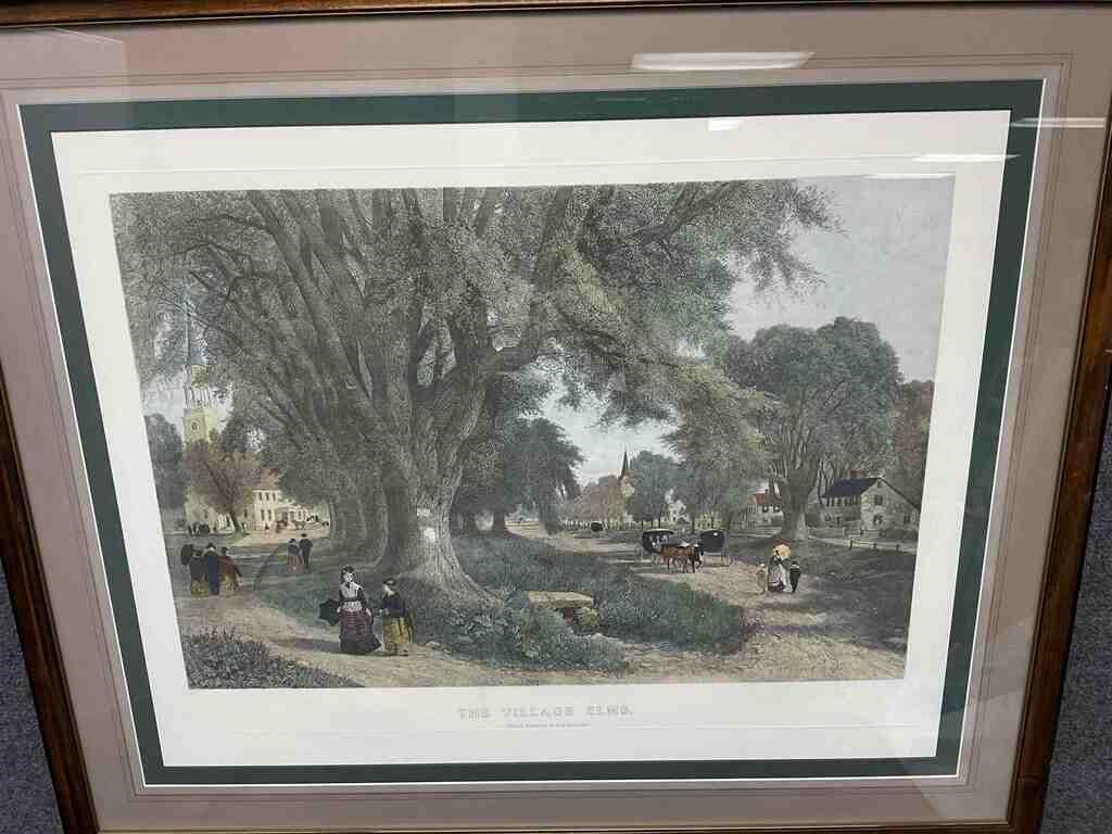 Framed Print of Engraving