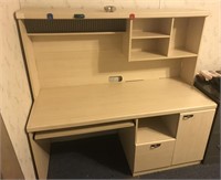 Computer Office Desk w/ File Drawer & Cabinet