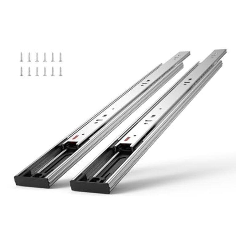 VEVOR Drawer Slides Side Mount Rails, Soft-Close