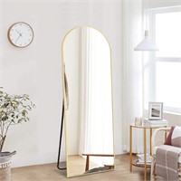 $69 - Arched Full Length Mirror 64"x21", Gold
