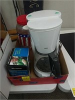 Braun coffee pot, heated travel mug, more