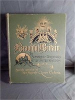 Antique "Beautiful Britain" the Sceneries &