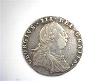 1787 Sixpence George III Great Britain
