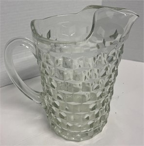 Crystal Glass Water Pitcher