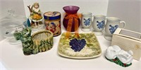 Mixed Vintage Lot including Avon Candle