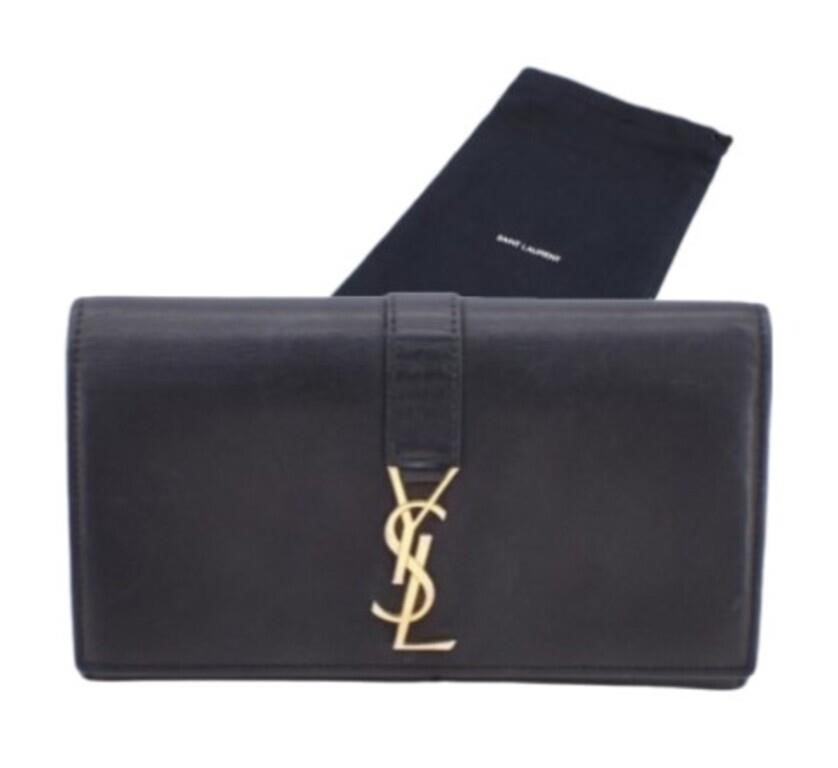 Yves Saint Laurent Folded Long Wallet