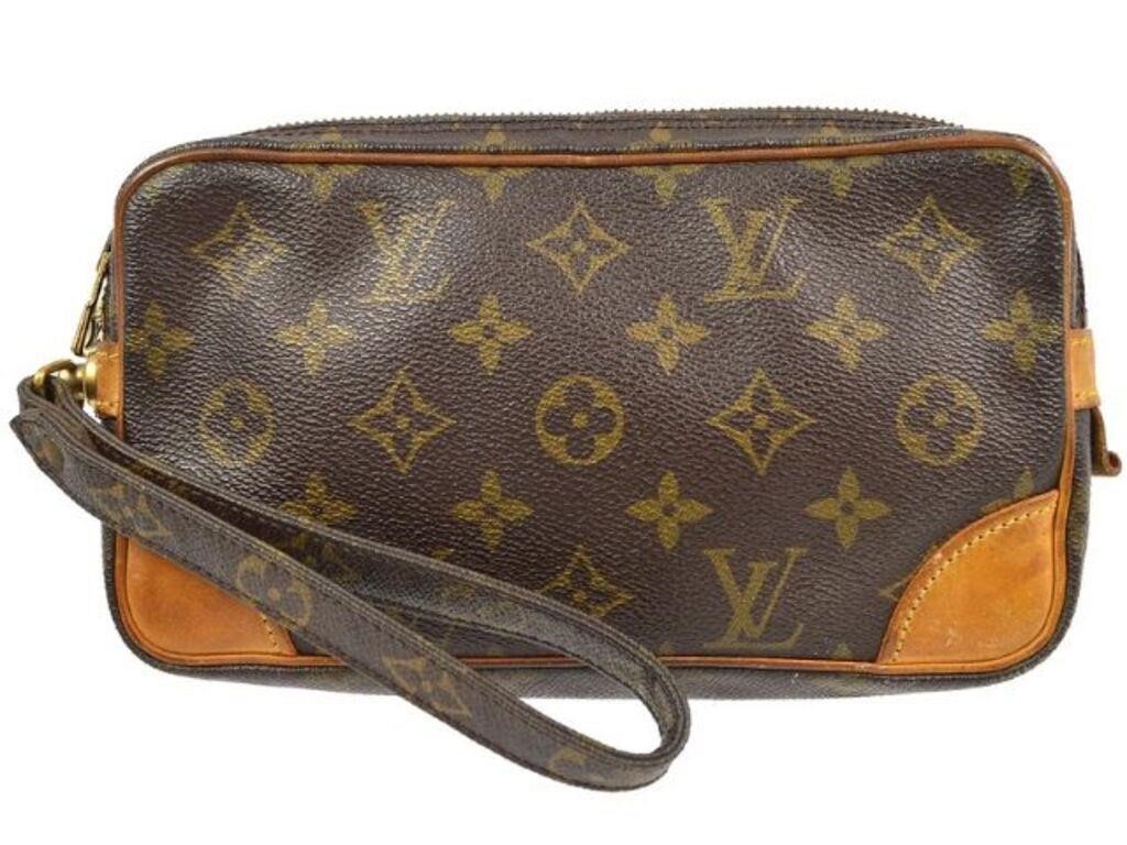 LOUIS VUITTON MARLY DRAGONNE PM CLUCTH BAG