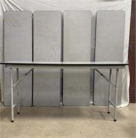(5) Small Folding Tables