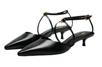 Zara Heel Shoes Black Size 39