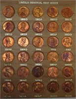 1959-1972 Lincoln Memorial One Cent Collection