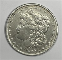 1890 Morgan Silver $1 Extra Fine XF