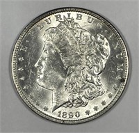 1890 Morgan Silver $1 Brilliant Uncirculated BU