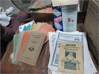 Vintage Cookbooks (1930-1950s) and Magazines