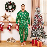 Sz L PatPat Reindeer Family Matching Pajama