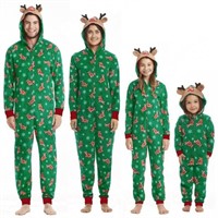 Sz 5T Christmas Family Matching Hoodie Pajamas Nw