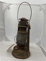 Oil Lantern 14"- very rusty