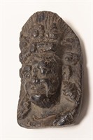 Carved Nepal Head of Bhairav,