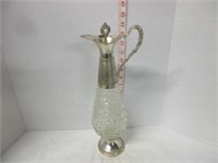 VINTAGE CRYSTAL EWER MADE IN ITALY