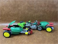Treasure Hunt Lot (4) TMNT Vehicles