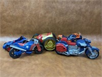 Treasure Hunt Lot (5) Marvel and More Vehicles