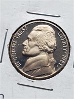 1981-S Proof Jefferson Nickel