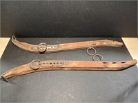 Vintage Wooden Mule Collar