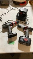 Craftsman battery operated screw guns with