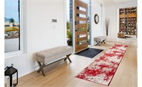 Abstract Hallway Runner Rug Carpet 31"x11'