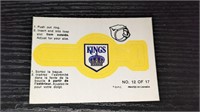1973 74 OPC Hockey Ring LA Kings